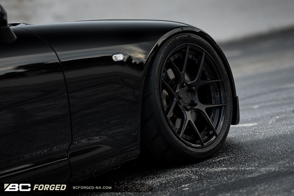 Фото дисков BC Forged HCS02 Черный сатин на Honda S2000
