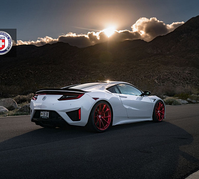 Фото дисков HRE P204 на Acura NSX II