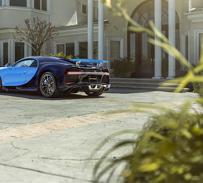 Фото дисков Vossen M-X2 на Bugatti Chiron
