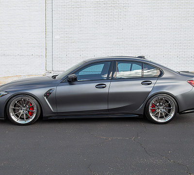 Фото дисков HRE S104SC на BMW 3/M3 (G2x/G80)