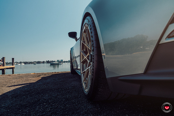 Фото дисков Vossen S21-07 Глянцевая шампань на Porsche 911 VIII
