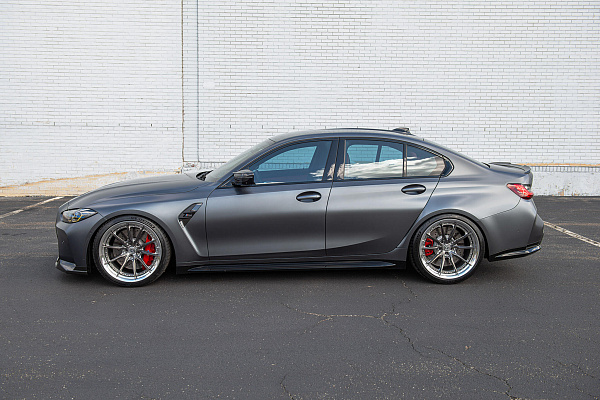 Фото дисков HRE S104SC Сатиновый тонированный лак на BMW 3/M3 (G2x/G80)