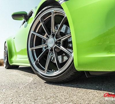 Фото дисков Vossen RS92 на Porsche 911 VIII