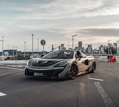 Фото дисков Vossen S21-01 на McLaren 570S