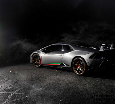 Фото дисков Vossen S21-01 на Lamborghini Huracan