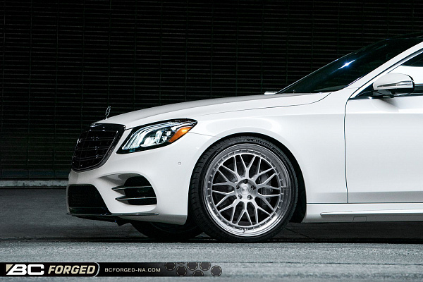 Фото дисков BC Forged LE81 // MLE81 Глянцевый лак на Mercedes-Benz S-Class (W222, C217)