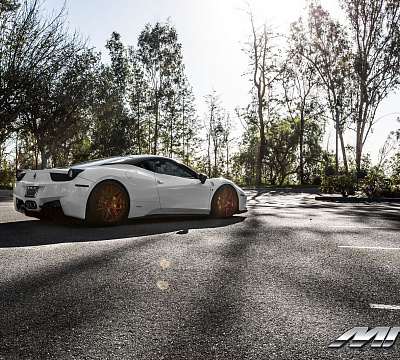 Фото дисков MRR FS01 на Ferrari 458