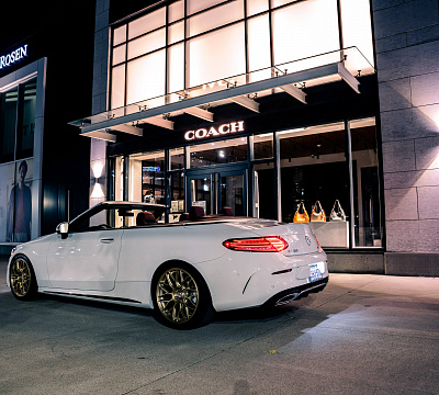 Фото дисков HRE RC100 на Mercedes-Benz C-Class (W205)