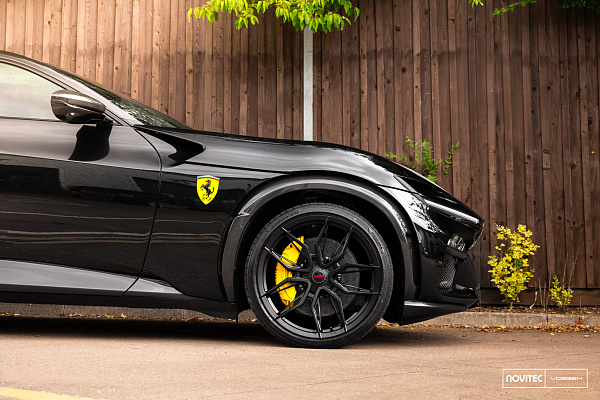Фото дисков NOVITEC NF11 Черный сатин на Ferrari Purosangue