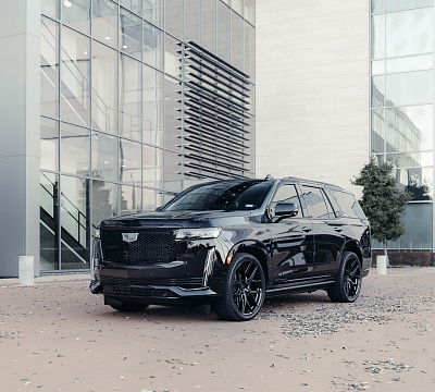 Фото дисков Vossen HF6-4 на Cadillac Escalade V