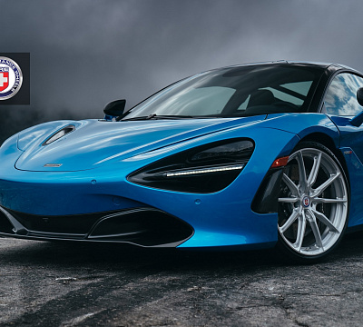 Фото дисков HRE P104SC на McLaren 720S