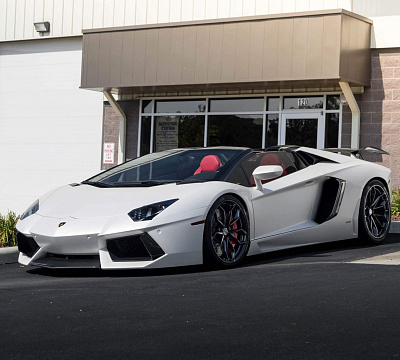 Фото дисков HRE P201 на Lamborghini Aventador
