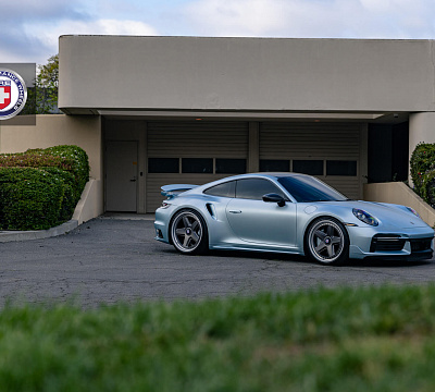 Фото дисков HRE 517 на Porsche 911 VIII