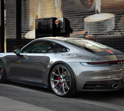 Фото дисков HRE P101 на Porsche 911 VIII