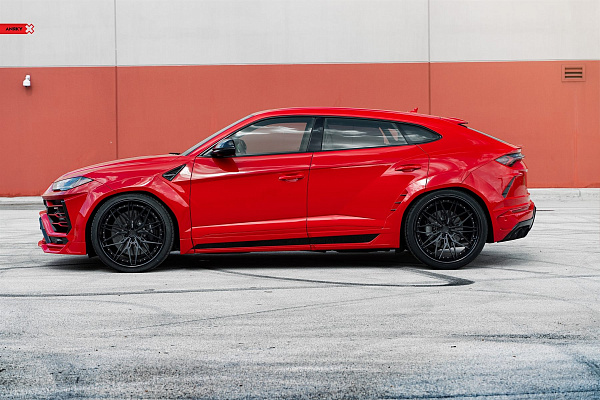 Фото дисков Anrky S3-X1 Черный сатин на Lamborghini Urus