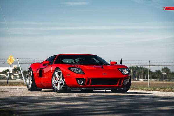 Фото дисков Anrky AN35 Сатиновый лак на Ford GT I