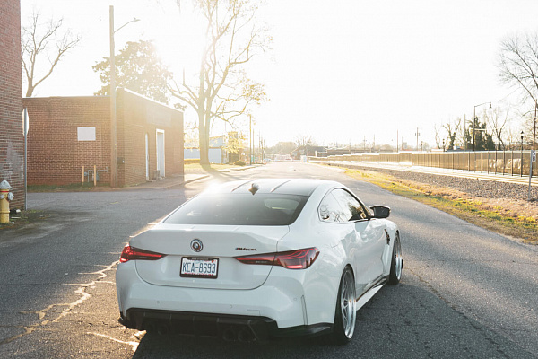 Фото дисков HRE 300 Сатиновый лак на BMW 4/M4 (G22/G82)