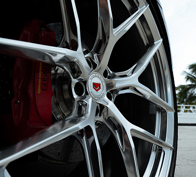 Фото дисков Vossen S21-01 на Ferrari GTC4Lusso