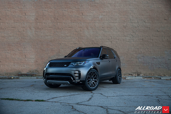Фото дисков Vossen HF-2 Сатиновый графит на Land Rover Discovery V