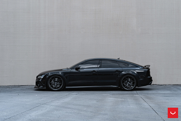 Фото дисков Vossen HF-5 Сатиновый графит на Audi A/RS 7 (4G)