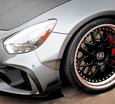 Фото дисков Strasse Wheels SV8 Performance на Mercedes-Benz AMG GT I