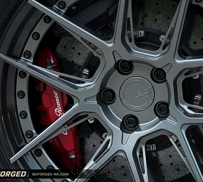 Фото дисков BC Forged HCA381 на Alfa Romeo Giulia II (952)