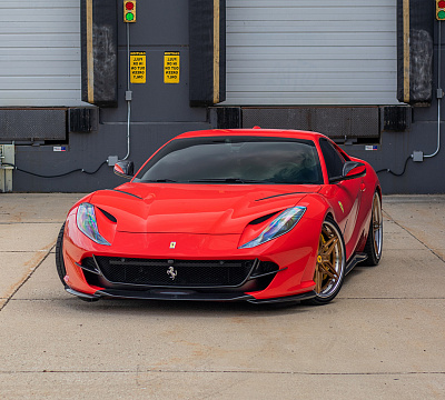 Фото дисков Brixton Forged VL2 на Ferrari 812