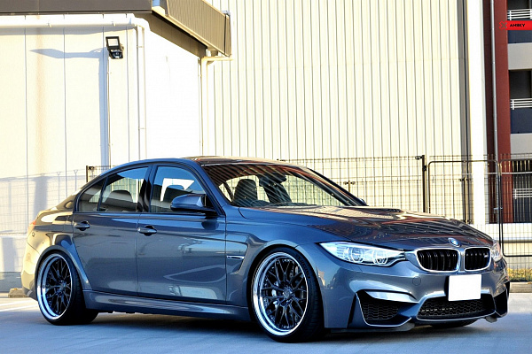 Фото дисков Anrky RS1 Черный сатин на BMW 3/M3 (F3x/F80)