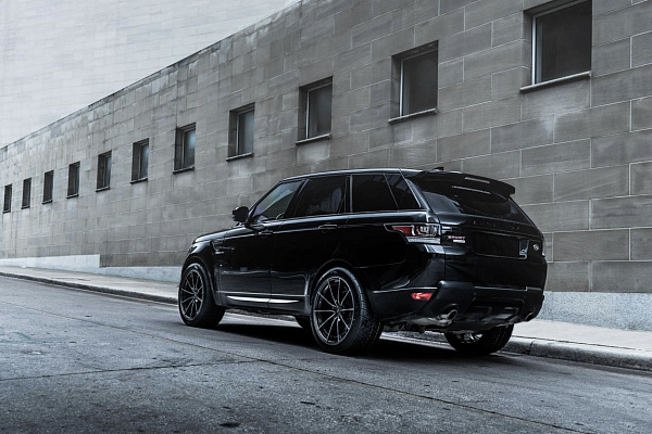 Фото дисков Savini SV-F1 Алмазная проточка на Range Rover Sport II