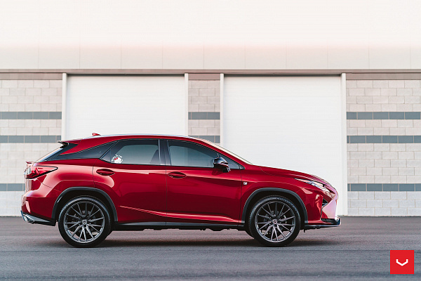 Фото дисков Vossen HF-4T Сатиновый графит на Lexus RX IV