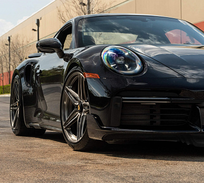 Фото дисков HRE P107SC на Porsche 911 VIII