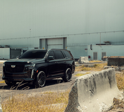 Фото дисков Vossen HF6-5 на Cadillac Escalade V