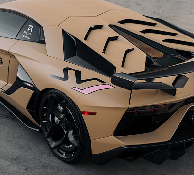 Фото дисков Brixton Forged NC01-R на Lamborghini Aventador