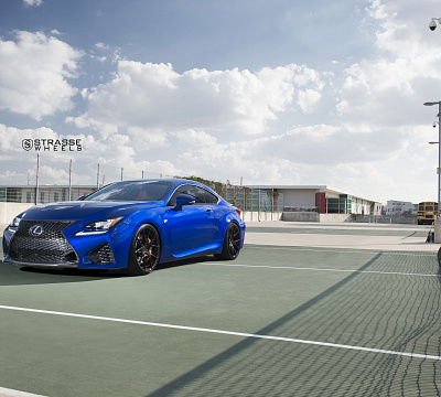 Фото дисков Strasse Wheels SM5R Deep Concave Monoblock на Lexus RC