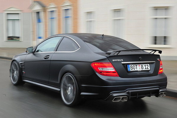 Фото дисков BRABUS Monoblock R Глянцевый графит на Mercedes-Benz C-Class (W204)