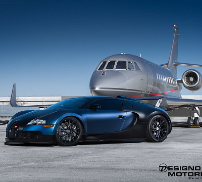 Фото дисков Vossen M-X3 на Bugatti Veyron