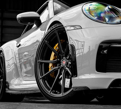 Фото дисков Vossen M-X2 на Porsche 911 VIII