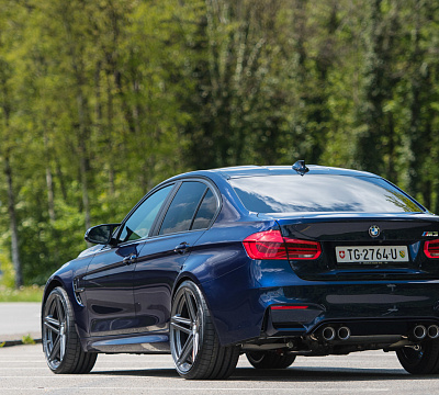 Фото дисков Vossen VFS-5 на BMW 3/M3 (F3x/F80)