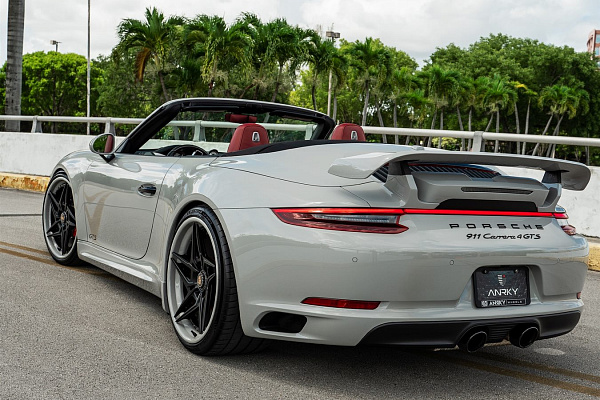Фото дисков Anrky S3-X3 Черный сатин на Porsche 911 VII