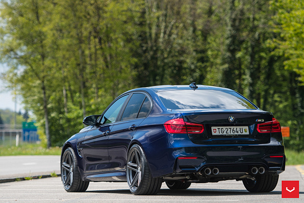 Фото дисков Vossen VFS-5 Глянцевый графит на BMW 3/M3 (F3x/F80)