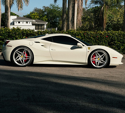 Фото дисков Anrky S1-X3 на Ferrari 488