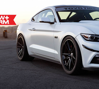 Фото дисков HRE FF04 на Ford Mustang VI
