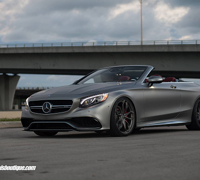 Фото дисков HRE P201 на Mercedes-Benz S-Class (W222, C217)