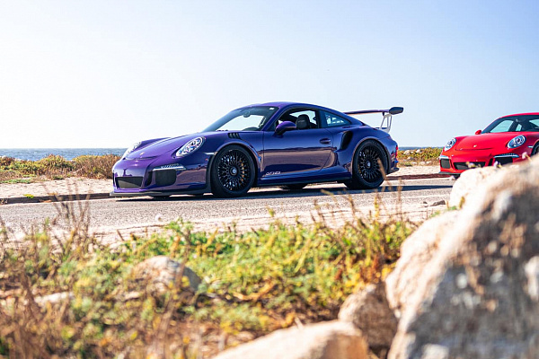 Фото дисков Brixton Forged TR20 Черный сатин на Porsche 911 VII