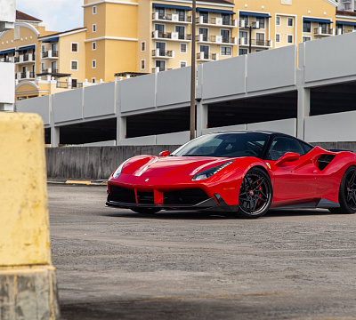 Фото дисков Anrky S3-X3 на Ferrari 488