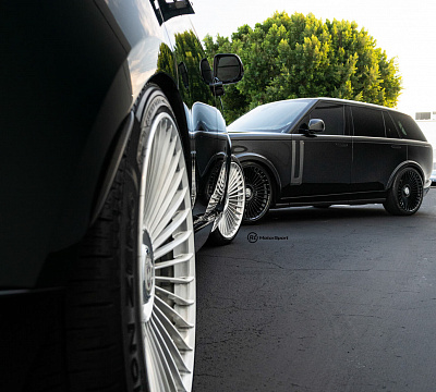 Фото дисков HRE L109M на Land Rover Range Rover V