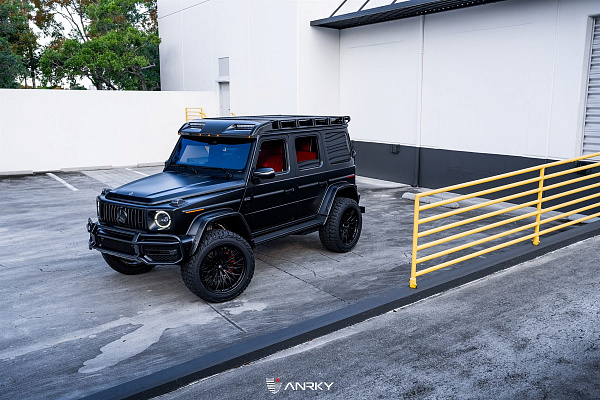 Фото дисков Anrky S3-X1 Черный сатин на Mercedes-Benz G-Class III
