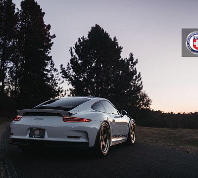 Фото дисков HRE 305 на Porsche 911 VII