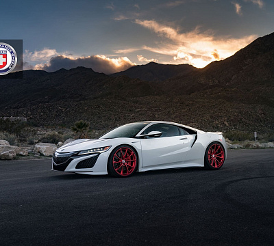 Фото дисков HRE P204 на Acura NSX II