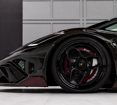 Фото дисков Brixton Forged NC01-R на Lamborghini Aventador